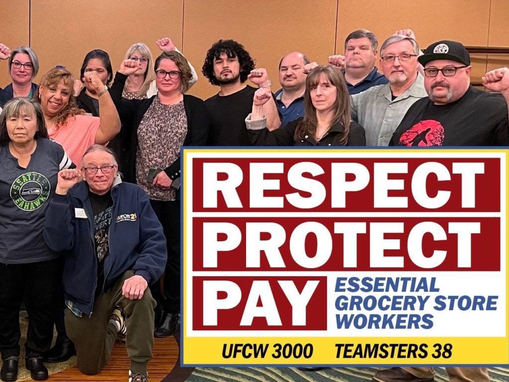 Welcome to our Union Seattle Kraken Team Store workers — UFCW 3000